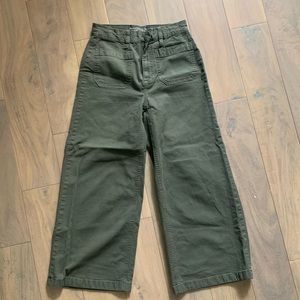 JCrew Point Sur Wide Leg Crop